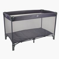 Travel cot, mattress, sheets, blanket, and pillow for a child. Rental period 1 week